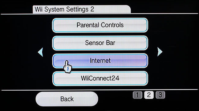 Подключение Wii к сети интернет