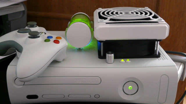 Кастомное охлаждение Xbox 360