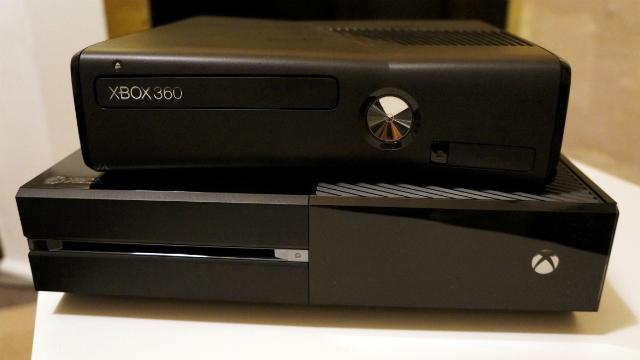 Xbox 360 Slim и Xbox One