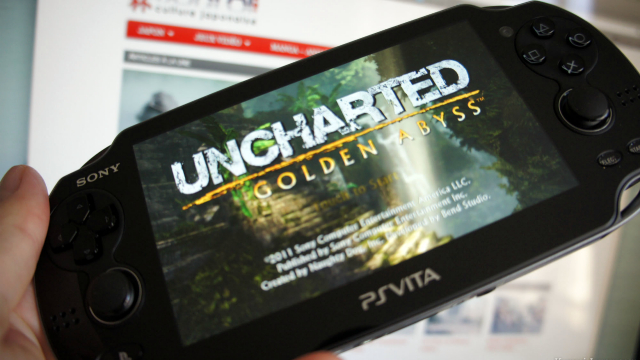 Uncharted: Golden Abyss на прошитой PSP